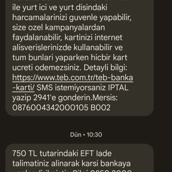 İş Bankasına Yaptığım EFT Nin Soy İsmin Yanlış Olması