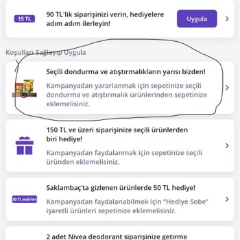 Getir Sözde Kampanya Yapıyor