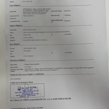 İnce Hesap'tan Gelen Hatalı Televizyon