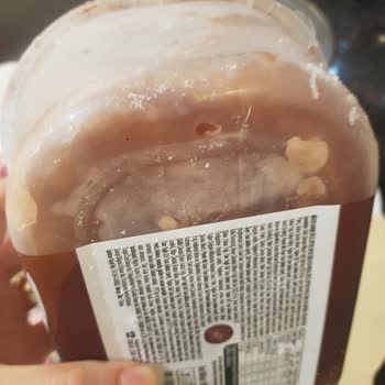 Migros Kırık Dondurma Kabı Erimiş Dondurma