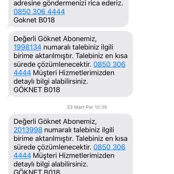Göknet Abone Nakil Gerçekleşmemesi Ve Mağdur Edilmesi