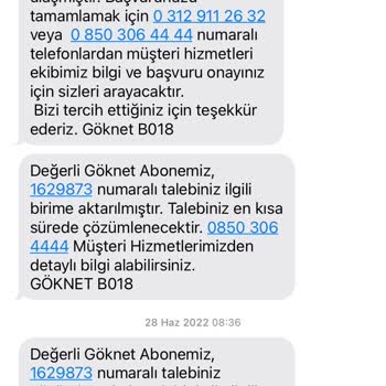 Göknet Abone Nakil Gerçekleşmemesi Ve Mağdur Edilmesi