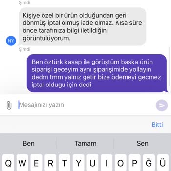 Getir Uygulaması Ürünü De Ücretimide İade Etmiyor