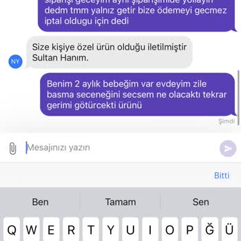 Getir Uygulaması Ürünü De Ücretimide İade Etmiyor