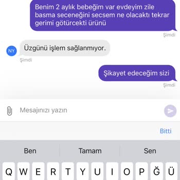 Getir Uygulaması Ürünü De Ücretimide İade Etmiyor