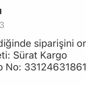 Sürat Kargo Örnek Şubesi Kargoyu Getirmiyor