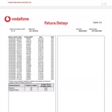 Vodafone E-fatura Mail Düzeltilmesi