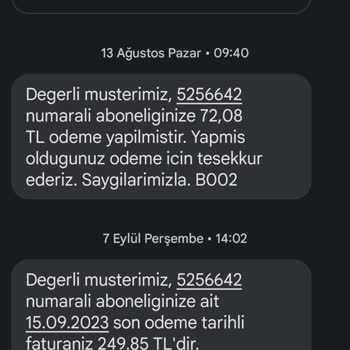 Millenicom İptal Edilmiş Aboneliğe Fatura Kesmesi