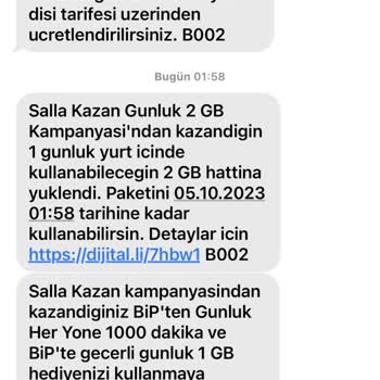 Turkcell Hediye İnternet Saçmalığı
