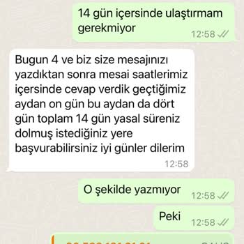 Gaus Butik'ten Trençkot Siparişi Verdim, Cayma Hakkımı Kullanamadım