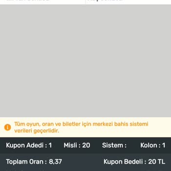İddaa Sistem Hatası Mağduriyeti