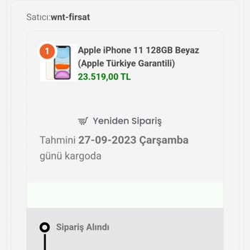 Wnt.com.tr Ürün Hala Kargoya Verilmedi