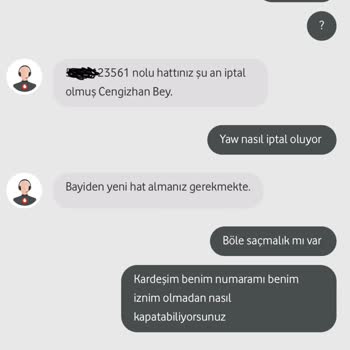 Vodafone Kimlik Doğrulama Sorunu