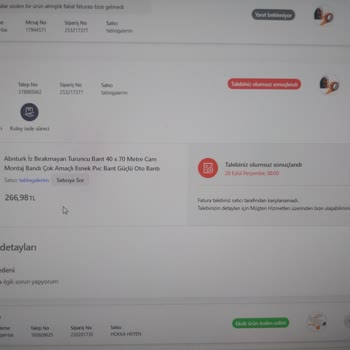Hepsiburada Alışverişimde Fatura Alamamam
