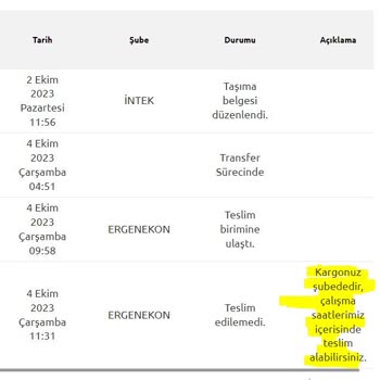 Yurtiçi Kargo'nun Yanıltıcı Beyanı