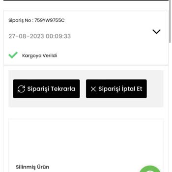 Meysadesign Ürün Aldım İadem Yapılmıyor