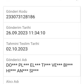 N11 Kargo Teslimat 10 Gün
