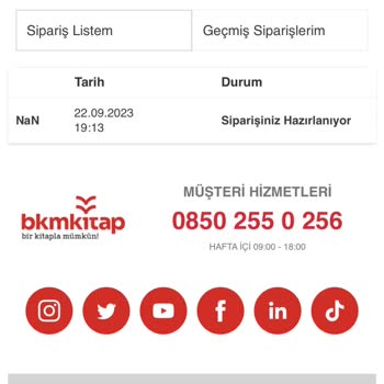 Bkmkitap.com Aldığım Kitapları Göndermiyor.
