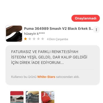 Hepsiburada Faturasız, Farklı Ürün Satışı