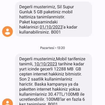 Türk Telekom Fatura Aşımındaki Ücretlendirmede Para Uçurma