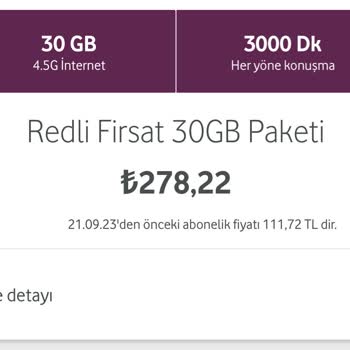 Vodafone Taahhüt Sürem Dolmadan Zam Yapıldı.
