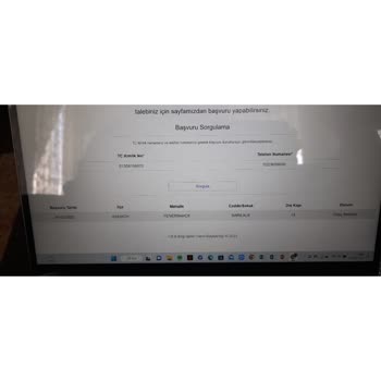 Sonuçsuz İBB Bina Hızlı Tarama Başvurusu