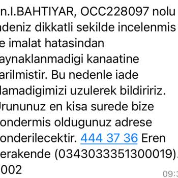 Converse Ayakkabı İadesi Kabul Edilmiyor