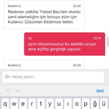 Pasaport Pizza Eksik Gönderilen Ürün Ve Yemek Sepetinin İade Yapmaması