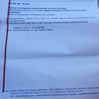 Lokman Hekim Esnaf Hastanesi (Fethiye) Fethiye Hastanesi'nde Başarısız Ameliyat Deneyimi