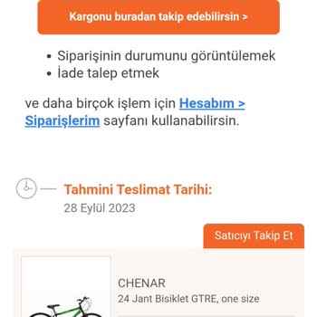 Trendyol Sipariş Gönderilmedi Fatura Kesiliyor