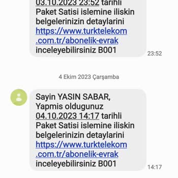 Türk Telekom Müşteri Mağdur Etmesi Sorumsuz Hizmet. Çözümsüzlüğü