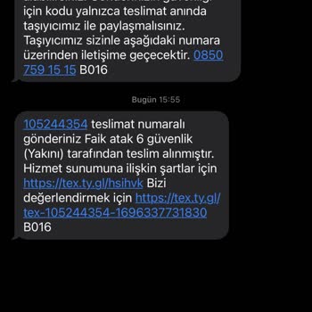 Trendyol Express Teslim Edilmeyen Kargom