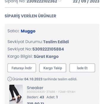 Sürat Kargo Şikayet Kargo Ve Teslimat