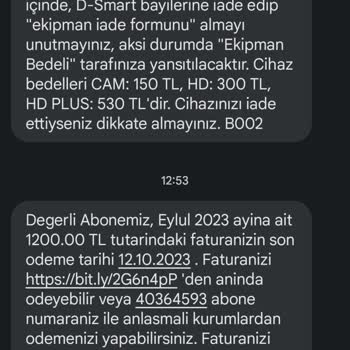 D-Smart Net Haksız Ek Ücretler