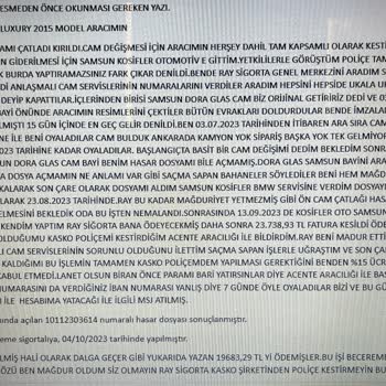 Ray Sigorta Mağdur Etti Kestiği Poliçe ve Sonrası Yetersiz Hizmet