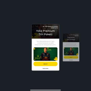 Tablet Ve Telefonda TV+ Kullanamıyorum.