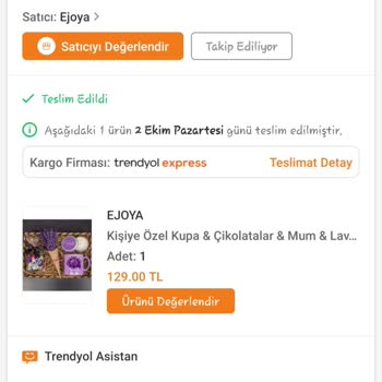 Trendyol Hatalı Ürün Gönderimi