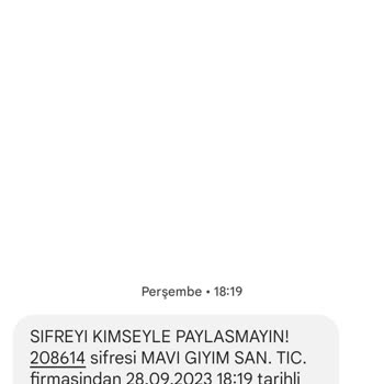 Mavi Sipariş Verdiğim Ürünü Kendi Kafalarına Göre İptal Ettiler