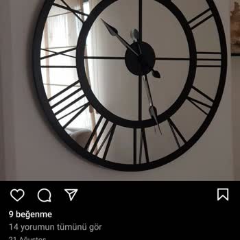 Ahsap_hobilerim (Instagram) Ahşap Saat Siparişi Hüsranı