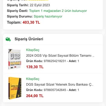 Kitap Seç Kitaplarım Elime Ulaşmadı