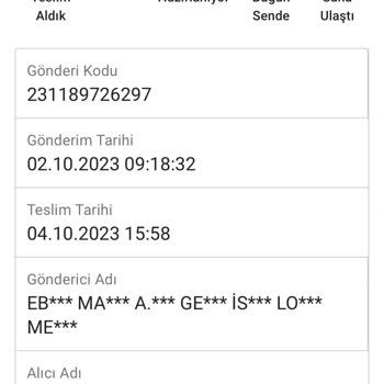 Sendeo Teslim Edildi Görünen Ama Teslim Edilmeyen Kargo