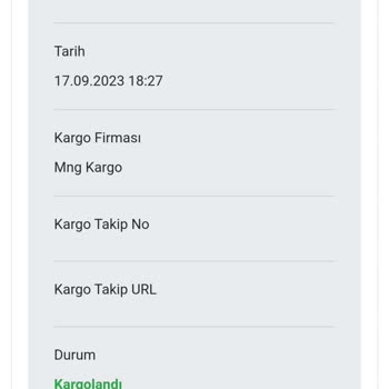 Rox Butikten Sipariş Verdim