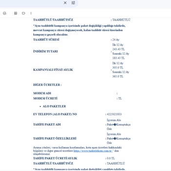 Türk Telekom Pişmanlığı Kalitesizliği Haksızlığı