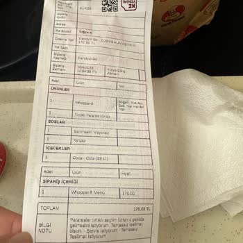 Burger King Tarafından Gönderilen Ne Olduğu Bilinmeyen Köfte