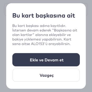 BELBİM (İstanbulkart) QR Çalışmıyor Yeni Kart Eklenmiyor Vize Yapılmıyor Banka Kartı Hata