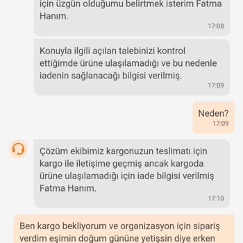 Trendyol Ürün Elime Ulaşmaması Ve İade Ücreti Ödeyeceğiz Diyorlar İstemiyorum