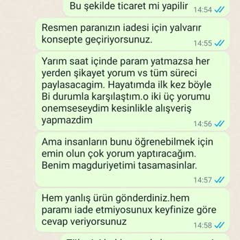 Ahunare Elbiseyi Aldı Para İade Etmedi