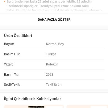 Trendyol Trend Kitap Basım Yılı Aldatmacası