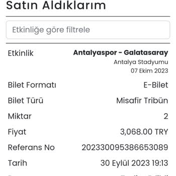 Banabilet.com Biletim Bana Ulaşmadı
