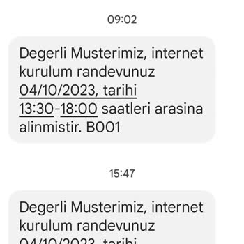 Türk Telekom 2 Gündür Kurulum İçin Beni Evde Saatlerce Bekletiyor